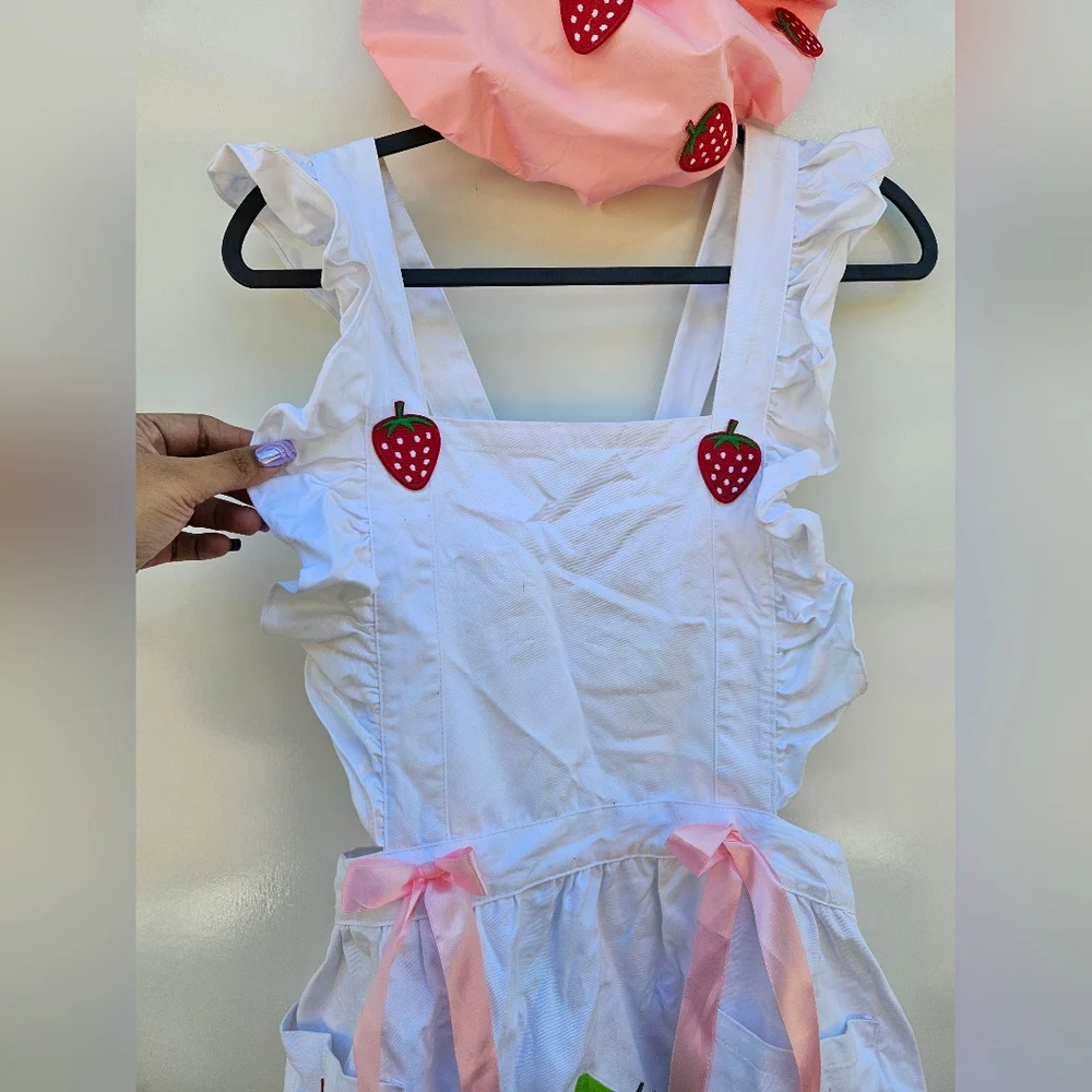 Strawberry Shortcake Costume Apron - Picture 3 of 10